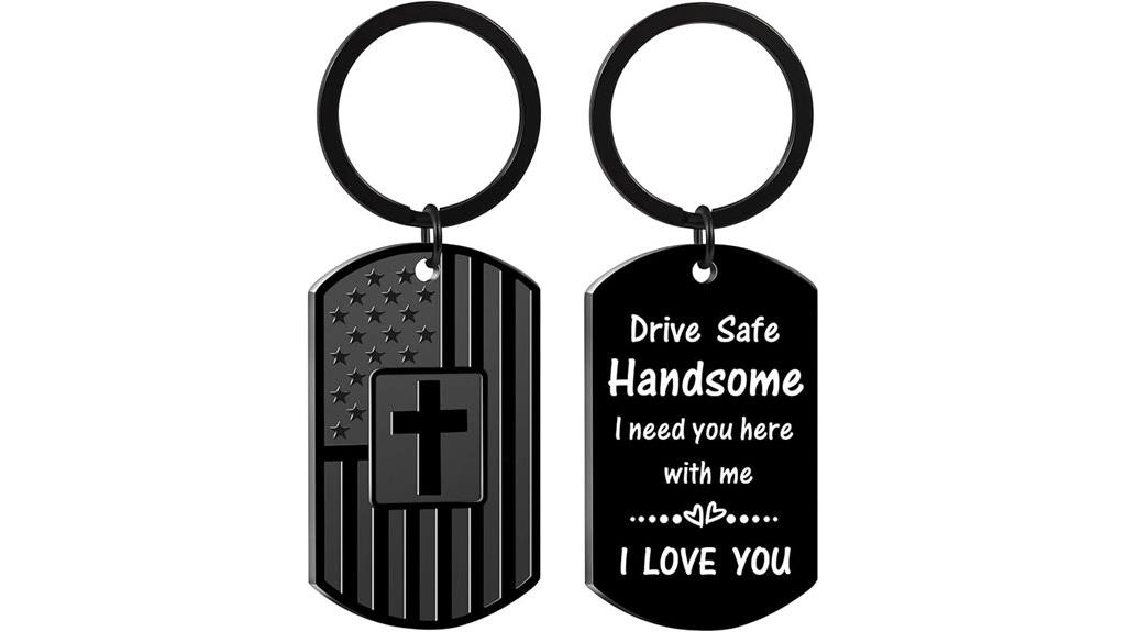 valentine s men drive keychain