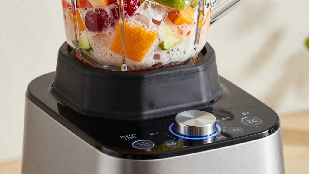 adjust speed for perfect blending