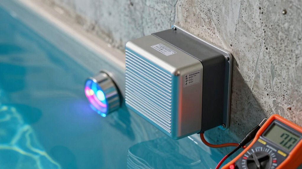 calculate pool light wattage