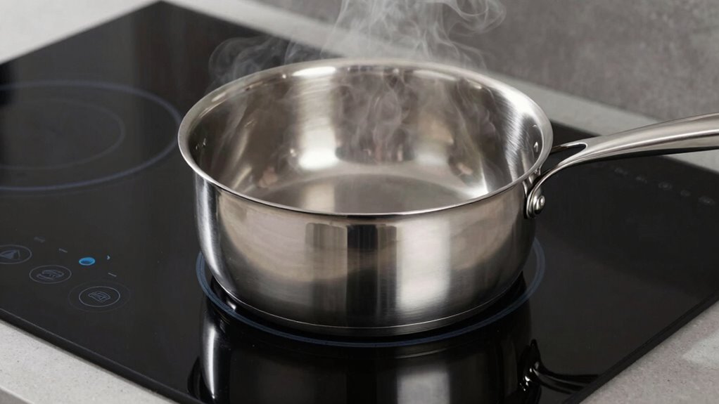 check for flat ferromagnetic base