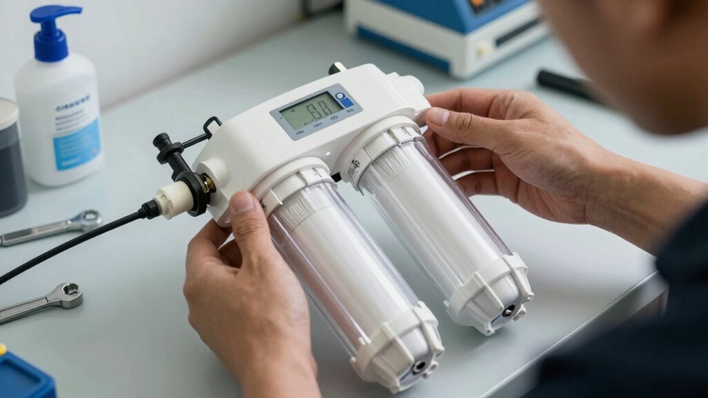 check water quality regularly