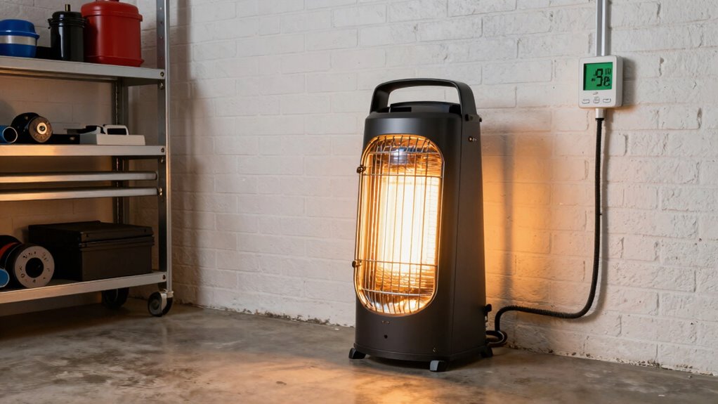 choosing efficient garage heating