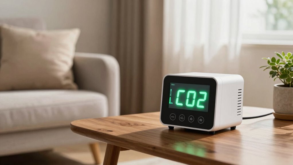 co2 levels indicate air quality