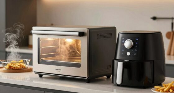 comparing steam and air fryer