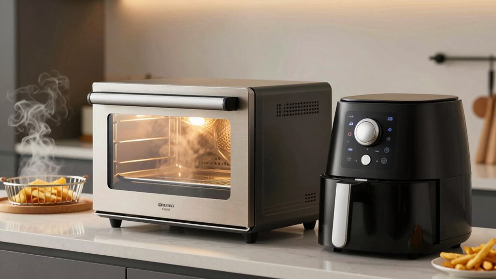 comparing steam and air fryer