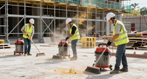 construction dust cleanup procedure