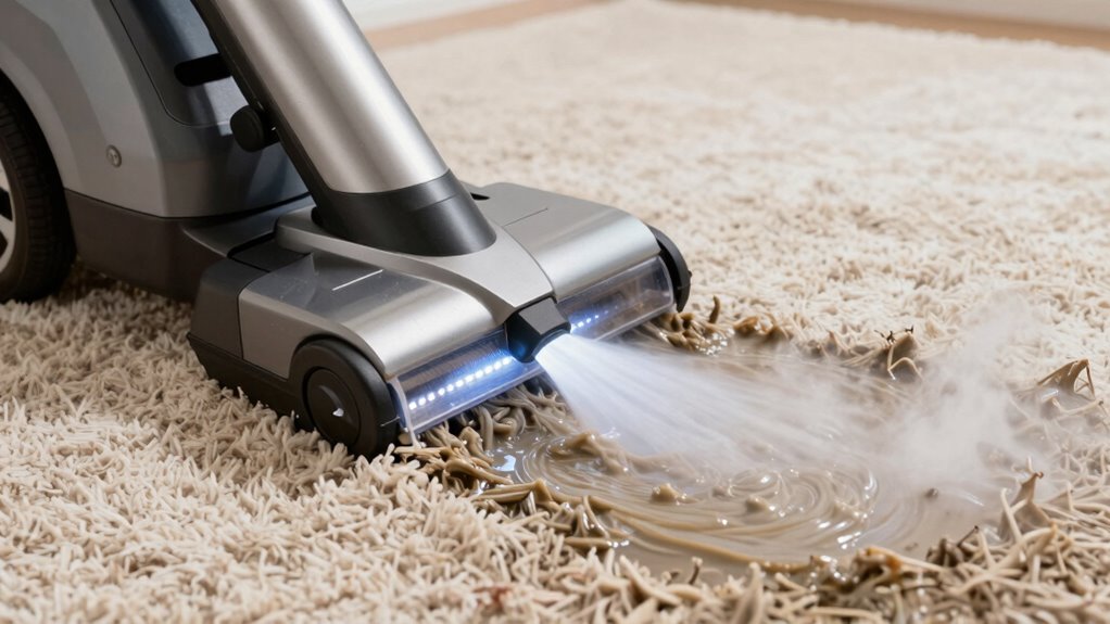 deep carpet cleaning technology