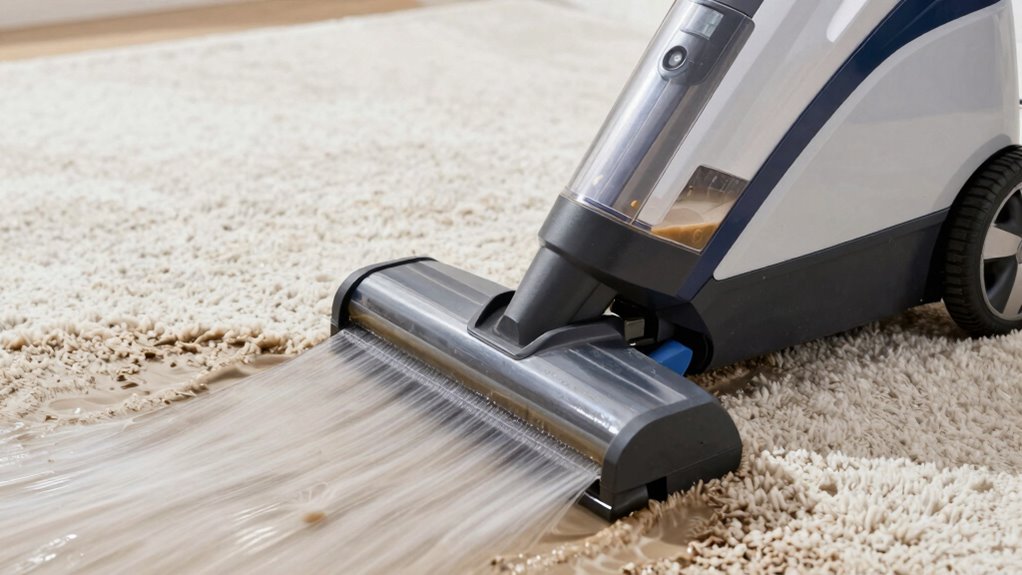 deep dirt removal prolongs carpet