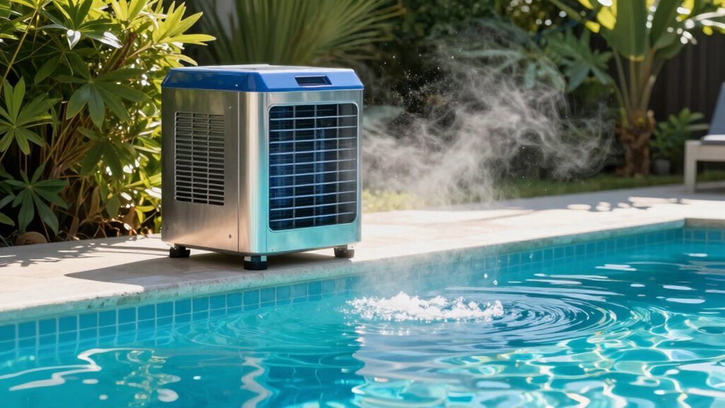 efficient pool water cooling