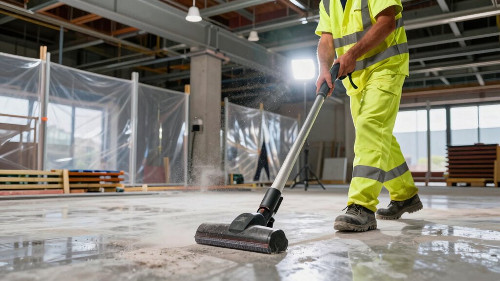 final dust inspection routine