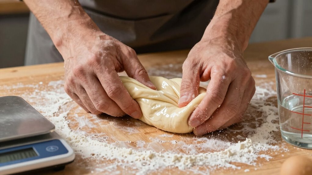 gentle mixing for elasticity