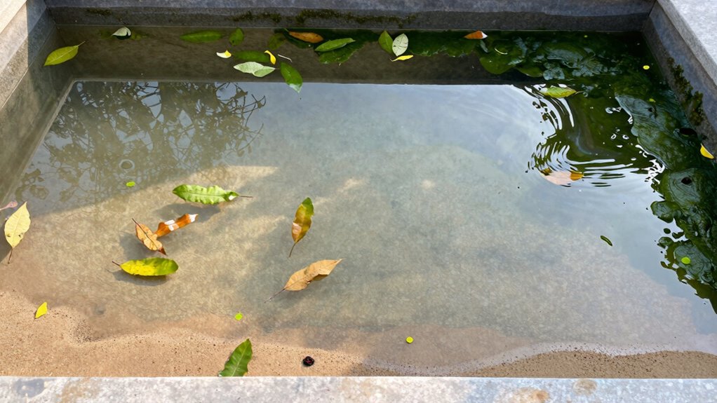 identify and analyze pool debris