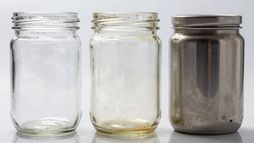 jar clarity and surface wear