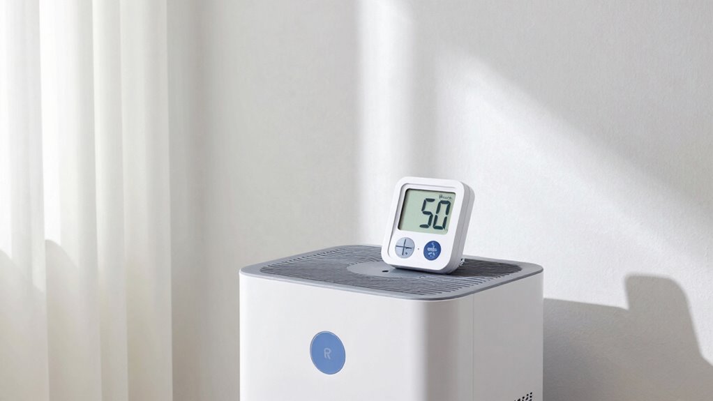 maintain humidity below 50