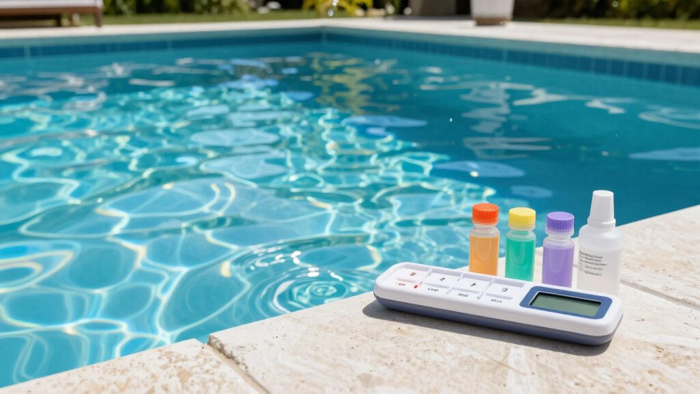 maintain water clarity and balance