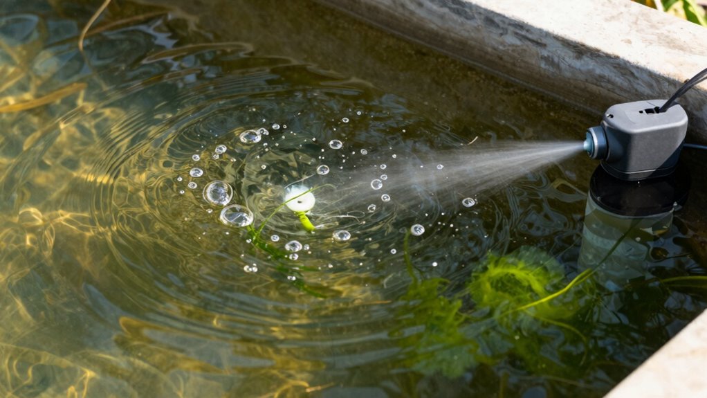 maintain water quality regularly