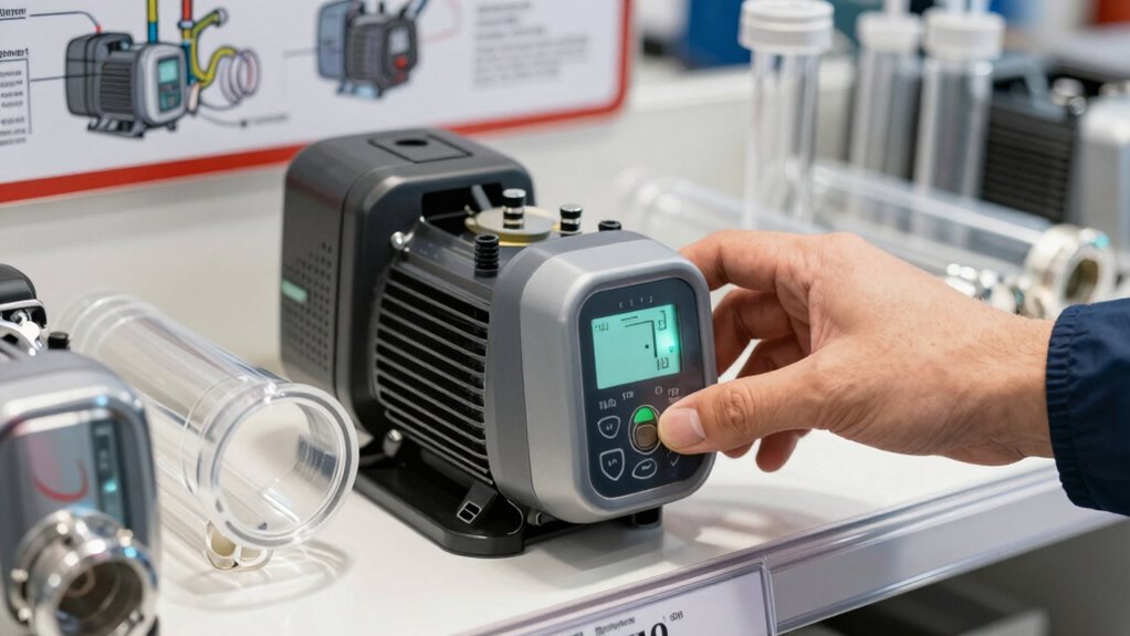 match pump flow rate