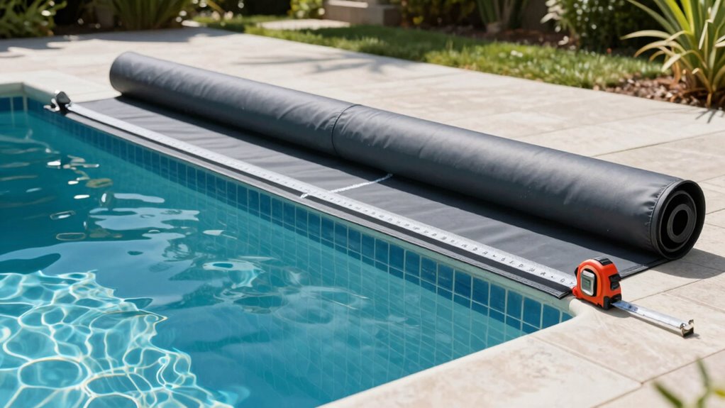 measure pool dimensions accurately