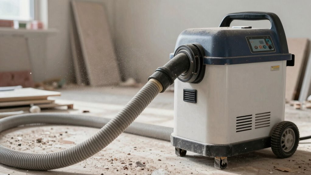 operate dust extractors safely