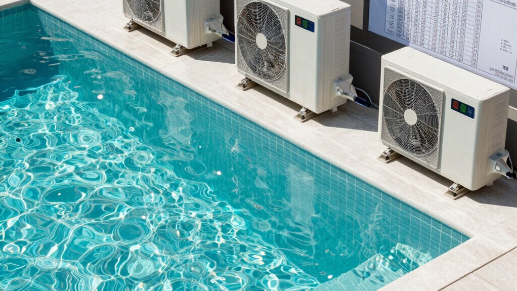 optimal pool heater sizing
