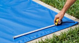 pool safety cover measurement