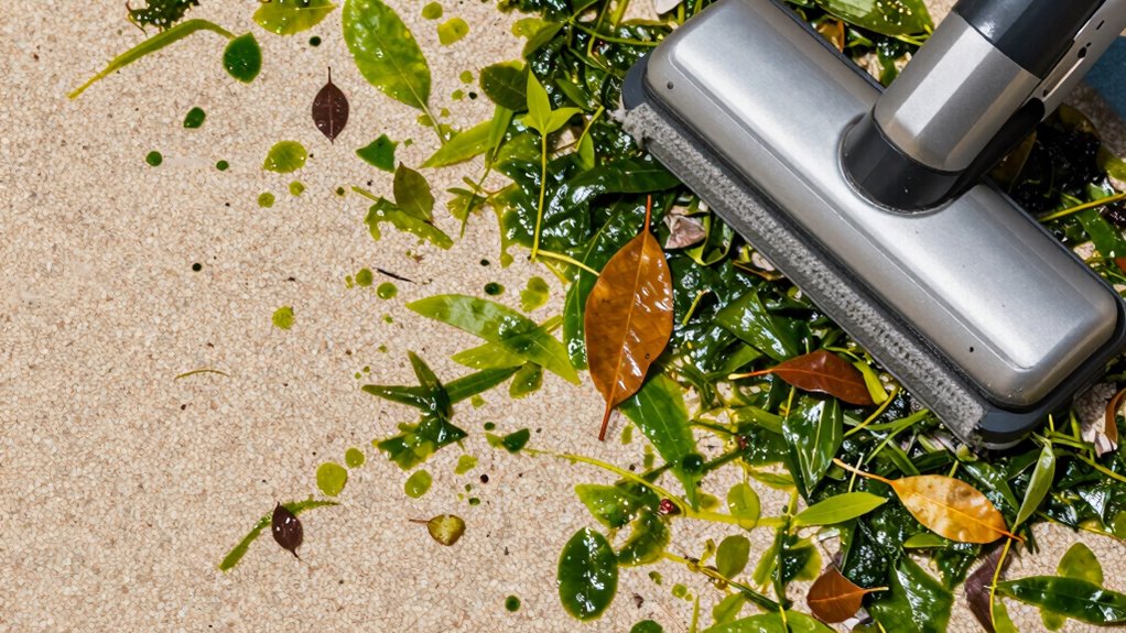 pool size debris safety