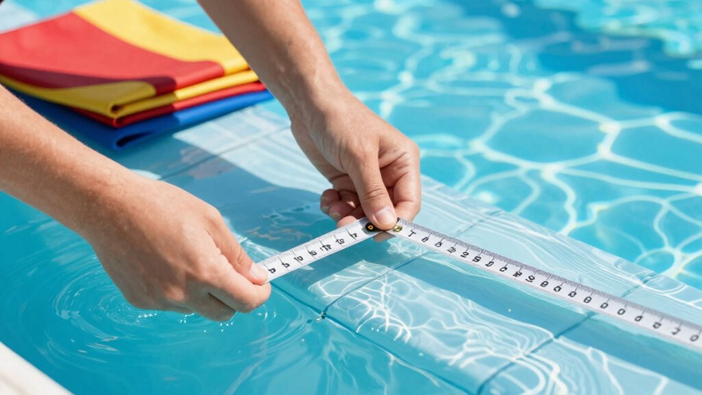 precise pool measurement tips