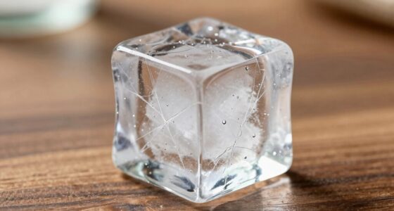 preventing cracks in clear ice