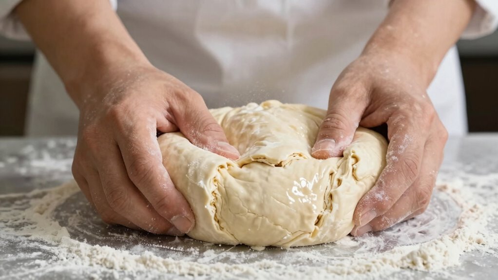 proper kneading prevents tearing