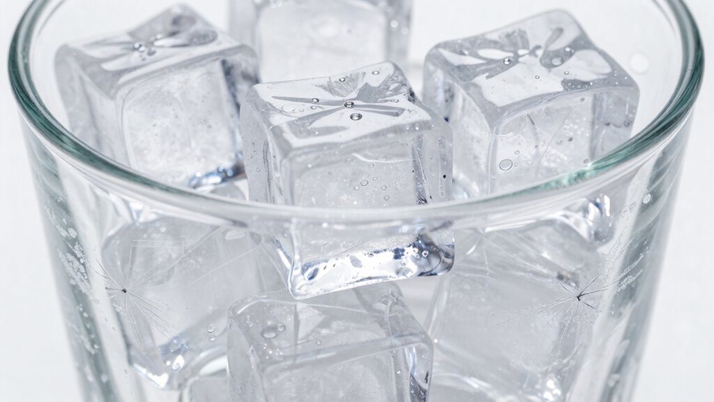 purified water steady freezing