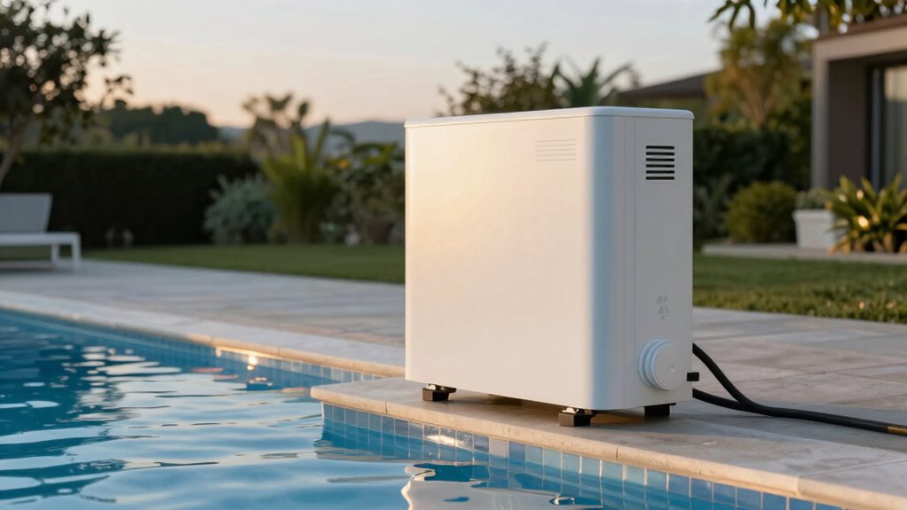 quiet efficient pool heating