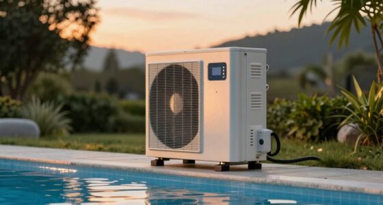 quiet efficient pool heating