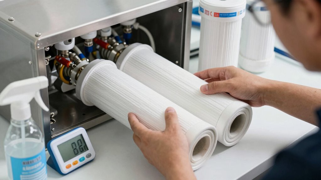 regular ro system maintenance