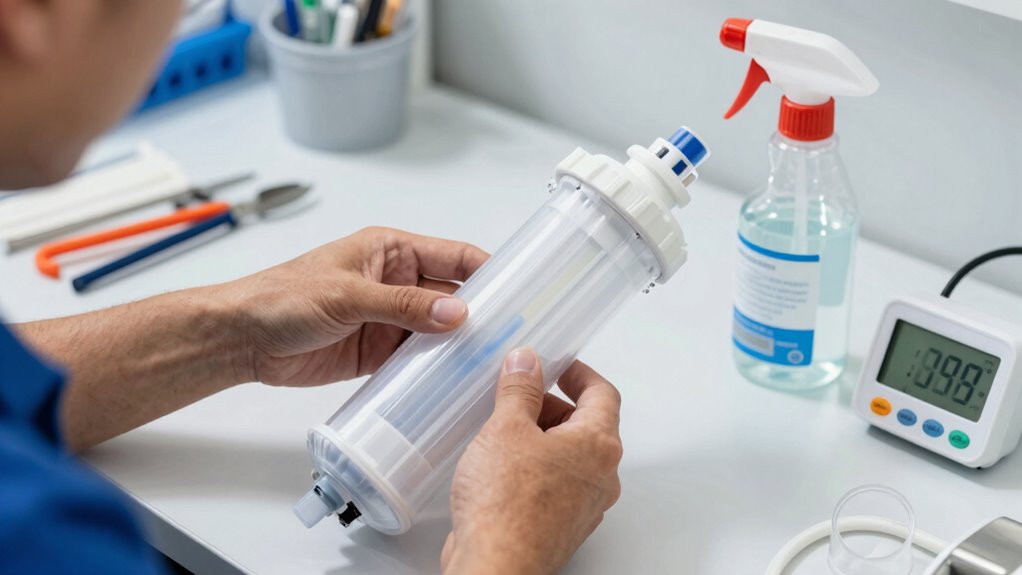 regular ro system sanitization