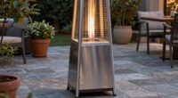 safe patio heater placement