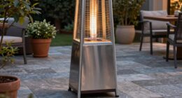 safe patio heater placement