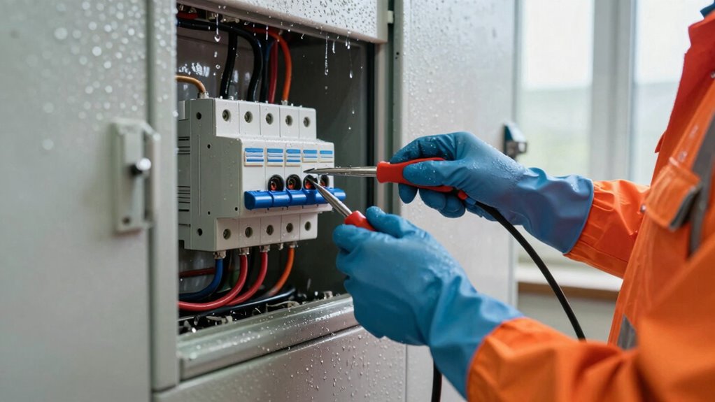 turn off power safely