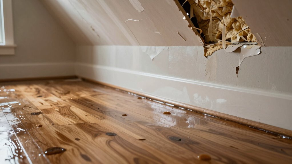 water damage immediate risks