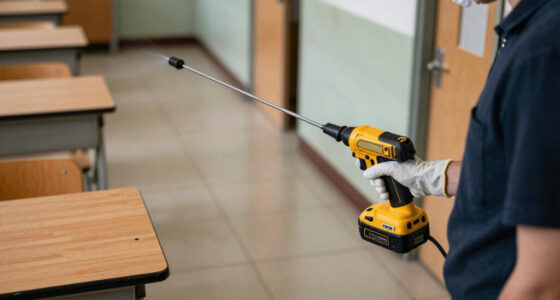 7 Best Cordless Electrostatic Sprayers for Schools in 2026