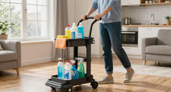 8 Best Commercial Cleaning Cart for Home Service in 2026