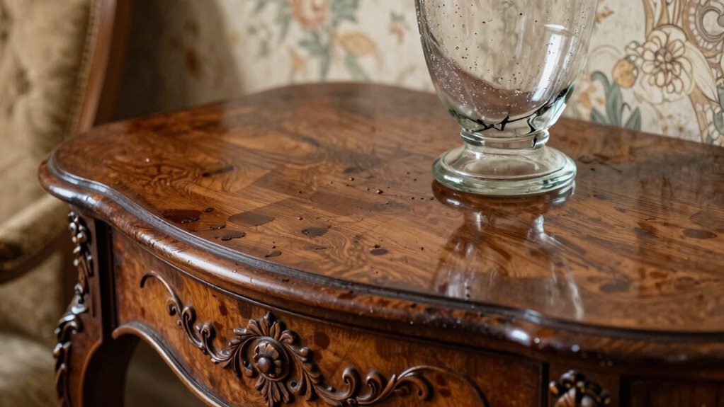 avoid steam on delicate surfaces