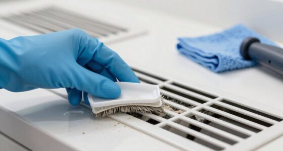 clean air vents thoroughly