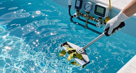 cleaning versus pool management