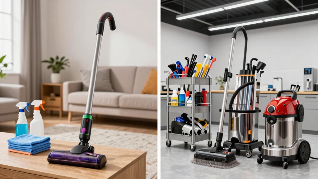 commercial cleaning equipment advantages