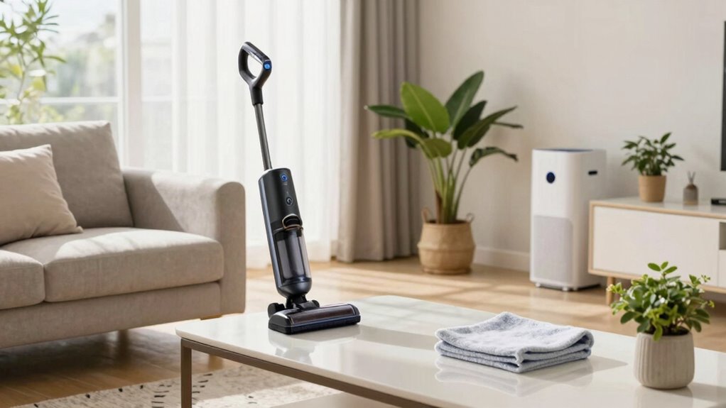 consistent cleaning and air quality