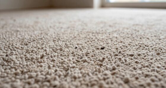 dust accumulation persists indoors