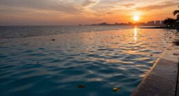 effective skimming for infinity pools