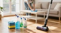 efficient home deep cleaning