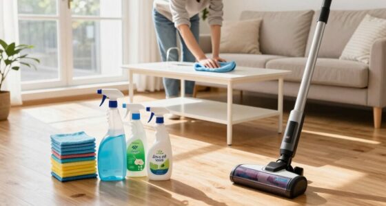 efficient home deep cleaning