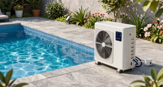 efficient pool temperature control